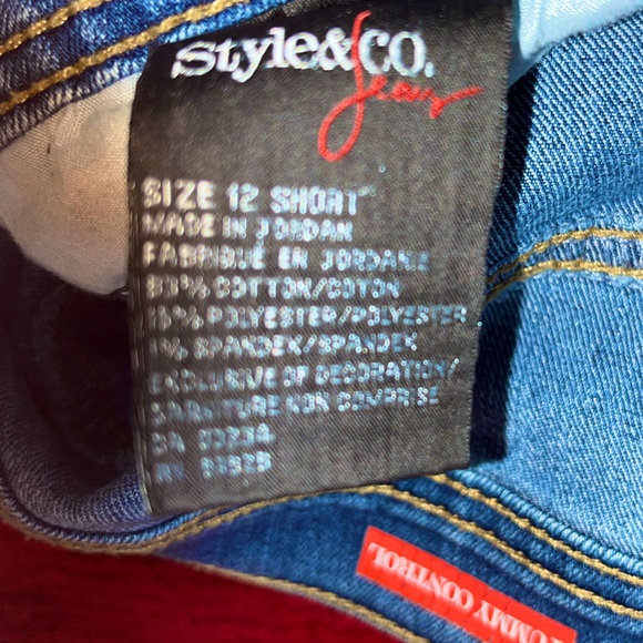 Style & Co Tummy Control Hi-Rise Jeans - Picture 7 of 10